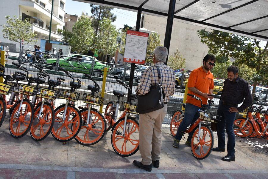 دوچرخه های نارنجی دوباره به تهران برگشتند ، تعرفه های سرویس دهی بیدود تغییر می نماید؟