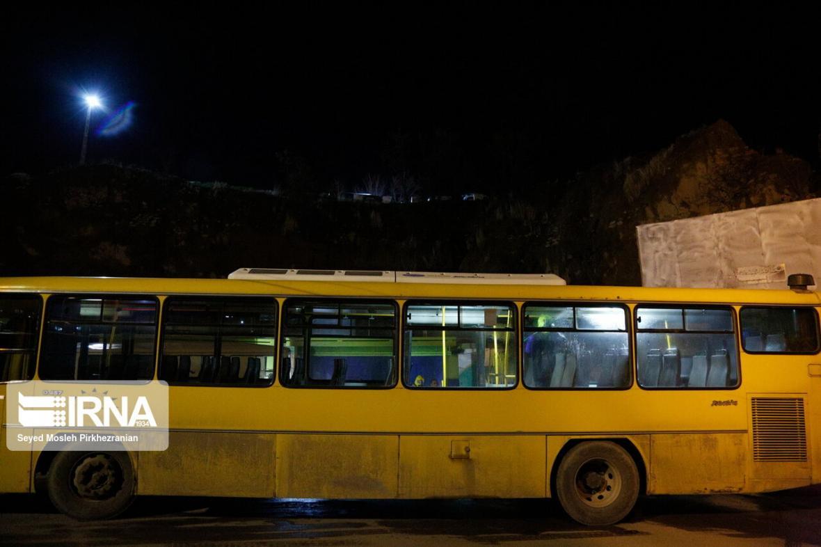 خبرنگاران رانندگان اتوبوس رانی تبریز برای مقابله با کرونا به مرخصی می فرایند