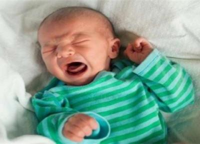 نوزادی که نمی تواند گریه کند