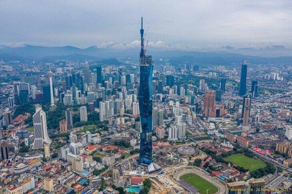 تور ارزان مالزی: دومین آسمان خراش بلند دنیا در مالزی تکمیل می گردد