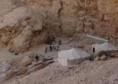 کشف یک مقبره سلطنتی مرموز با قدمت 3500 سال ، عکس