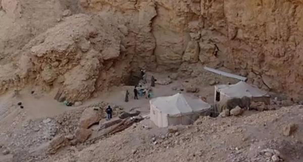 کشف یک مقبره سلطنتی مرموز با قدمت 3500 سال ، عکس